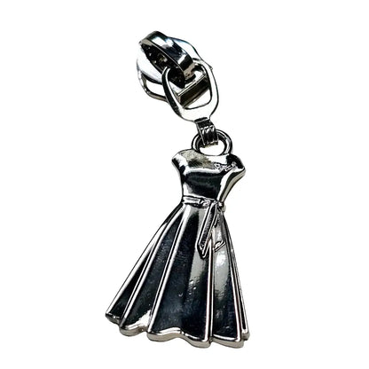 Zipper Kleid Rainbow - Reißverschluss Schieber Gr.5