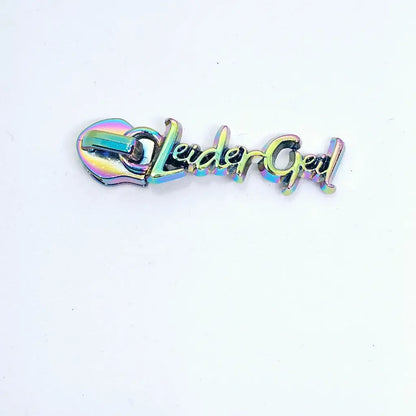 Zipper ’LeiderGeil’ Rainbow - Reißverschluss Schieber Gr.5