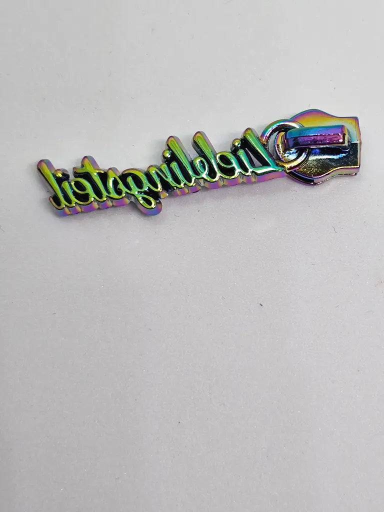 Zipper ’Lieblingsteil’ Rainbow - Reißverschluss Schieber