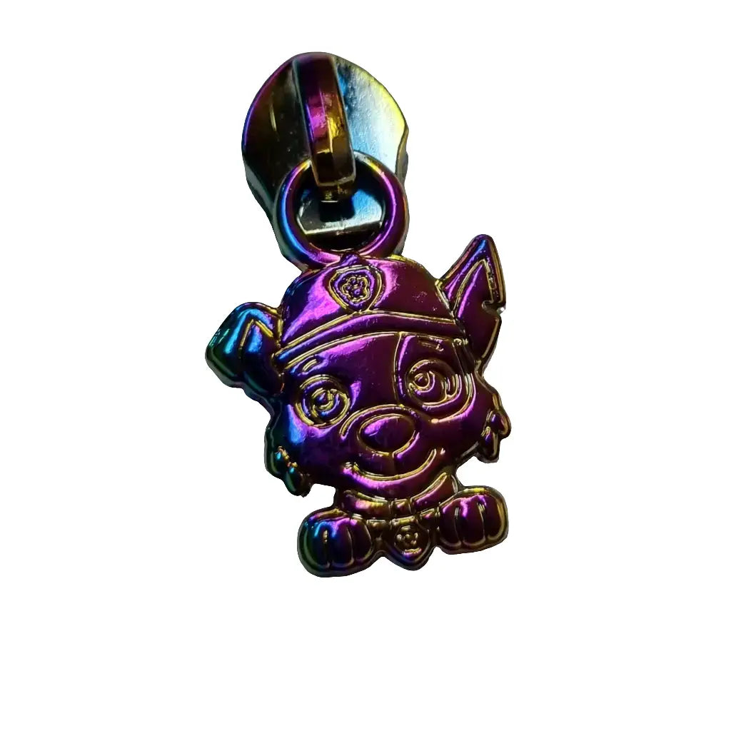 Zipper Little Dog Rainbow - Reißverschluss Schieber Gr.5