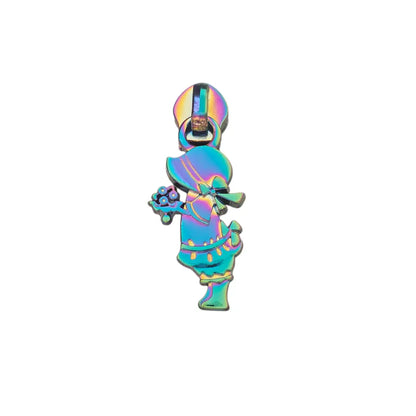 Zipper Little Girl Rainbow - Reißverschluss Schieber Gr.5