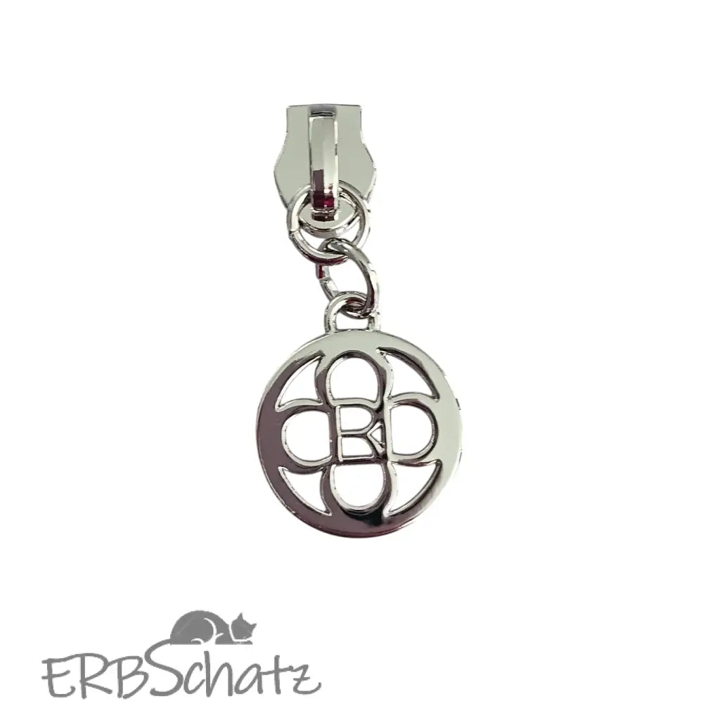 Zipper Luxury Circle Gold - Reißverschluss Schieber Gr.5
