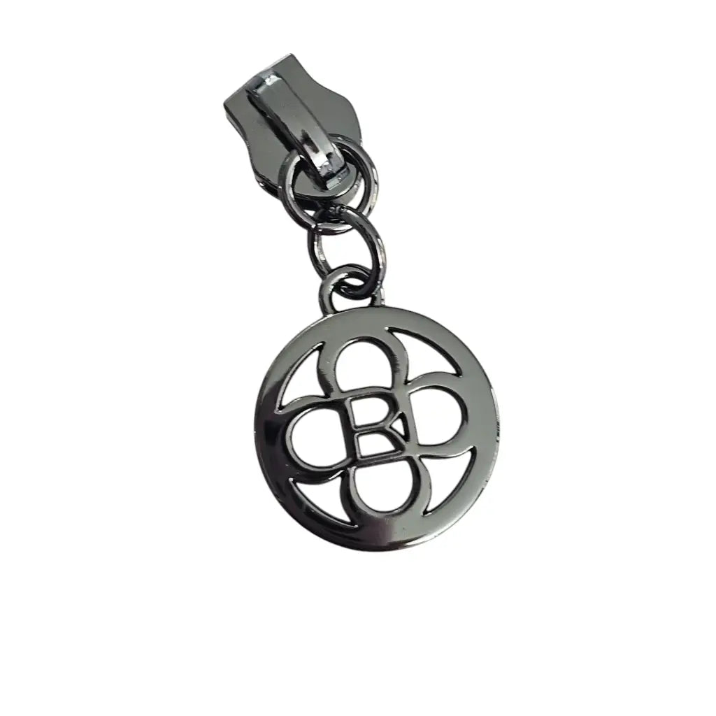 Zipper Luxury Circle Gold - Reißverschluss Schieber Gr.5