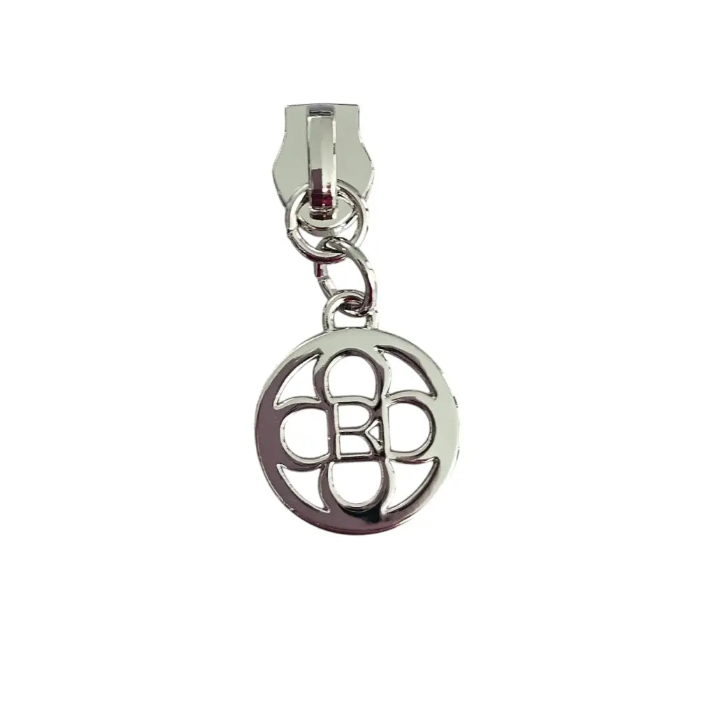Zipper Luxury Circle Gold - Reißverschluss Schieber Gr.5