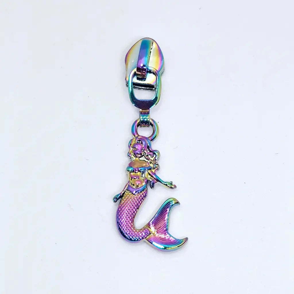 Zipper Meerjungfrau Rainbow - Reißverschluss Schieber Gr.5