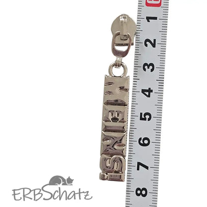 Zipper ’Meins’ Rainbow - Reißverschluss Schieber Gr.5