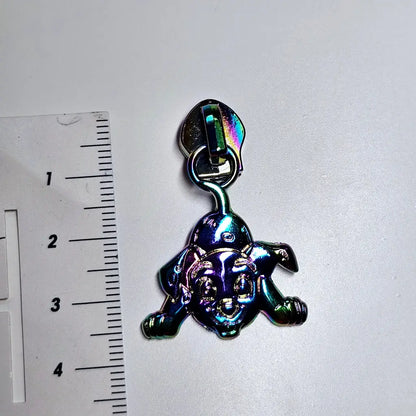 Zipper niedlicher Hund Rainbow - Reißverschluss Schieber