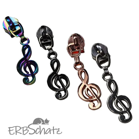 Zipper Notenschlüssel