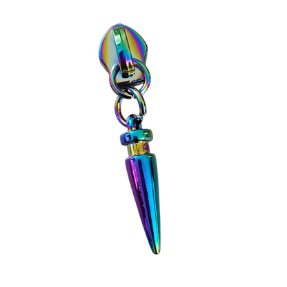 Zipper Pendel Rainbow - Reißverschluss Schieber Gr.5