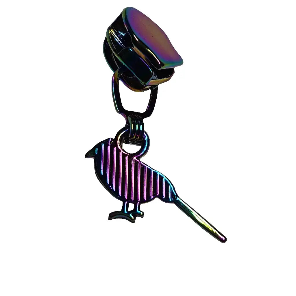 Zipper Piepmatz Rainbow - Reißverschluss Schieber Gr.5