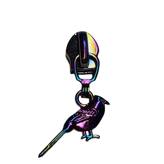 Zipper Piepmatz Rainbow - Reißverschluss Schieber Gr.5