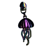 Zipper Qualle Rainbow - Reißverschluss Schieber Gr.5