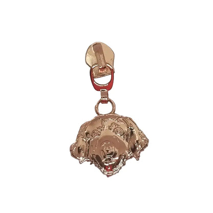 Zipper Retriever Dog Rainbow - Reißverschluss Schieber Gr.5