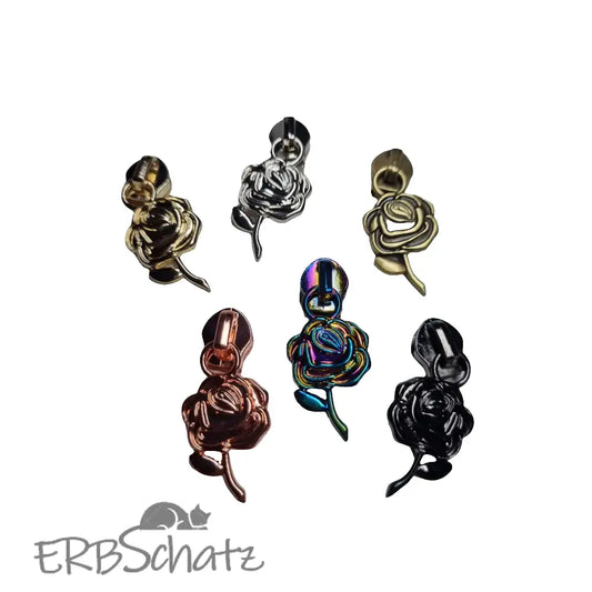 Zipper Rose Gold - Reißverschluss Schieber Gr.5