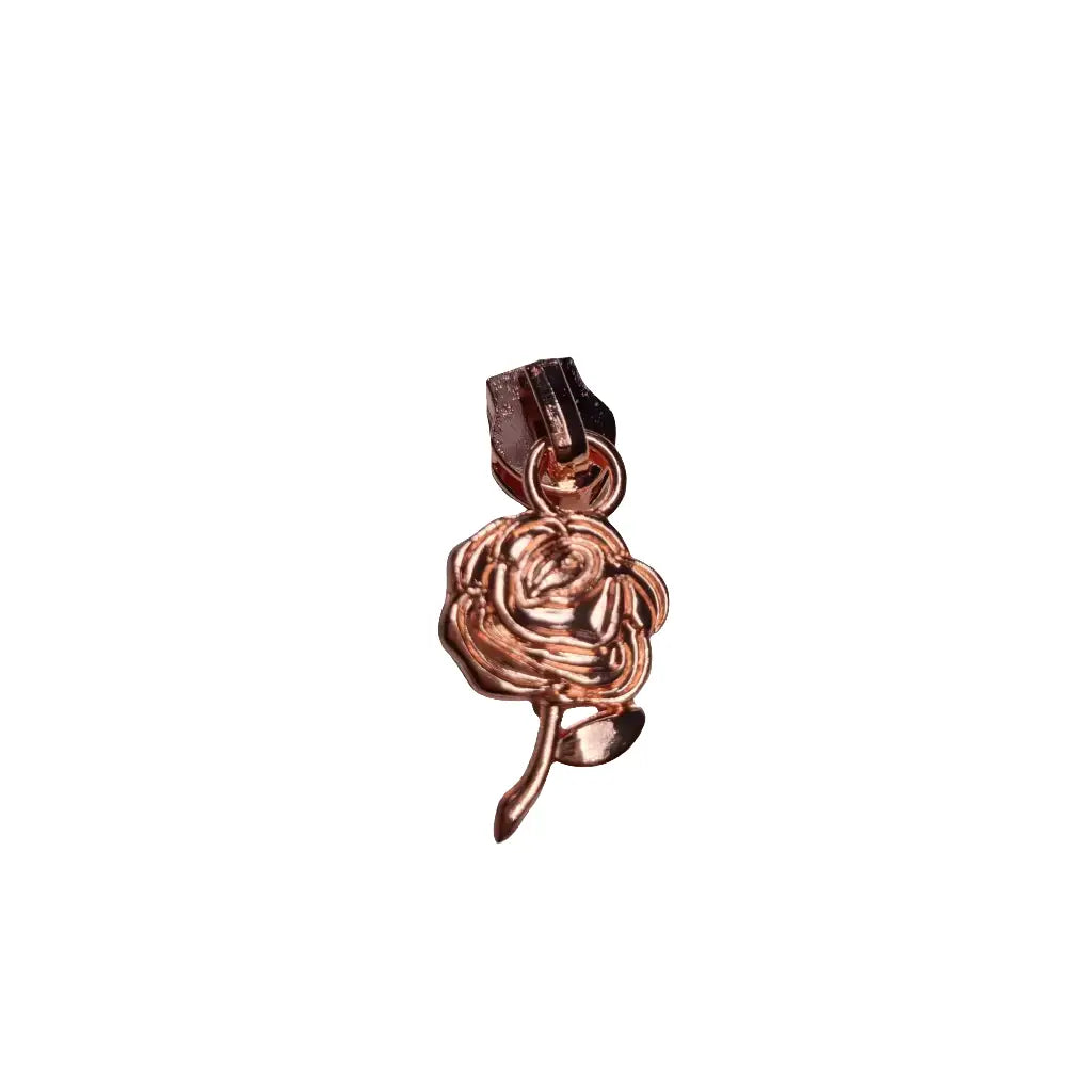 Zipper Rose Gold - Reißverschluss Schieber Gr.5
