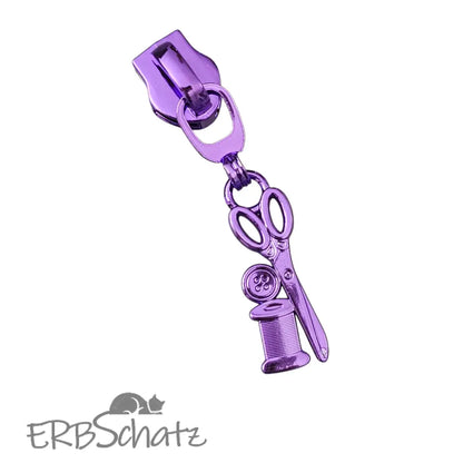 Zipper SchereGarn - Purple