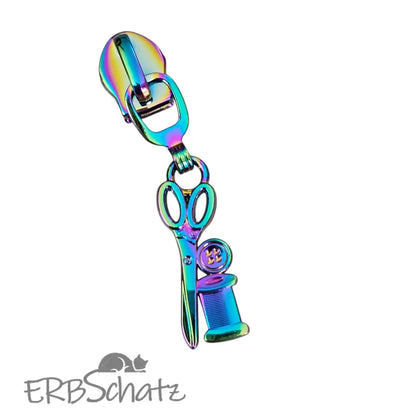Zipper SchereGarn - Rainbow