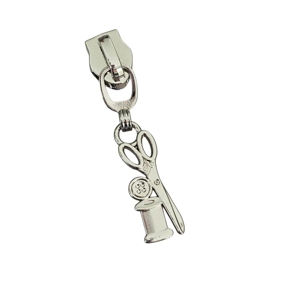 Zipper SchereGarn Rainbow - Reißverschluss Schieber Gr.5