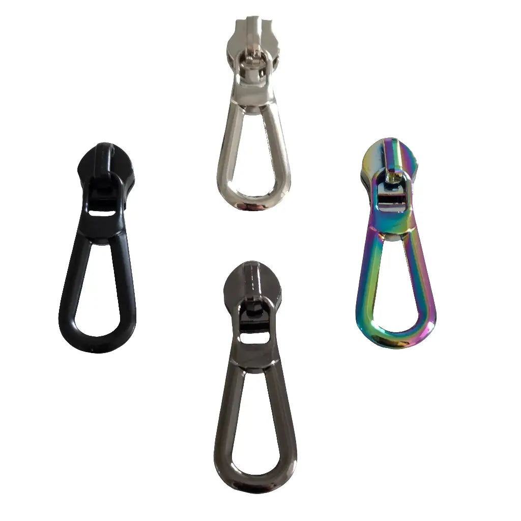Zipper Schlaufe Rainbow - Reißverschluss Schieber Gr.5