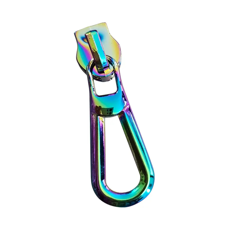 Zipper Schlaufe Rainbow - Reißverschluss Schieber Gr.5