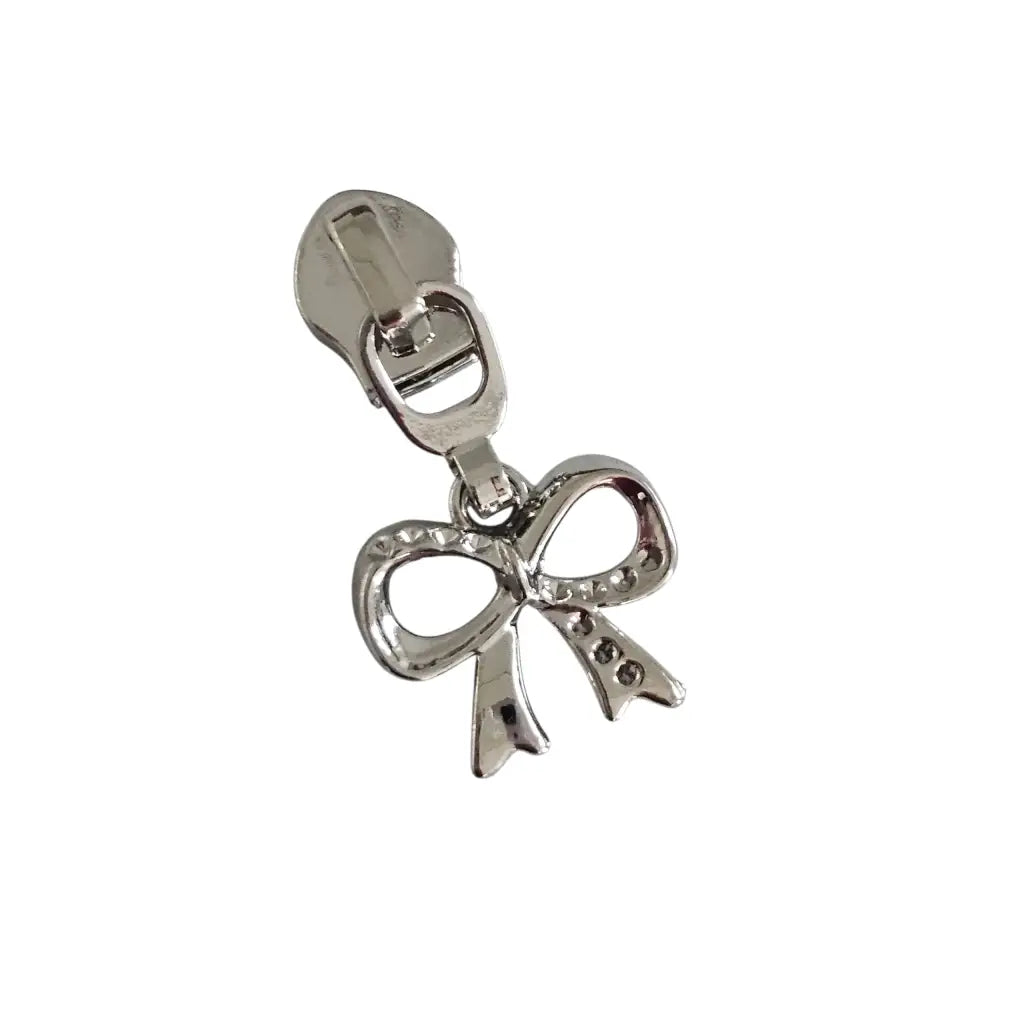 Zipper Schleife Rainbow - Reißverschluss Schieber Gr.5