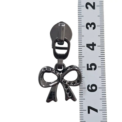 Zipper Schleife Rainbow - Reißverschluss Schieber Gr.5