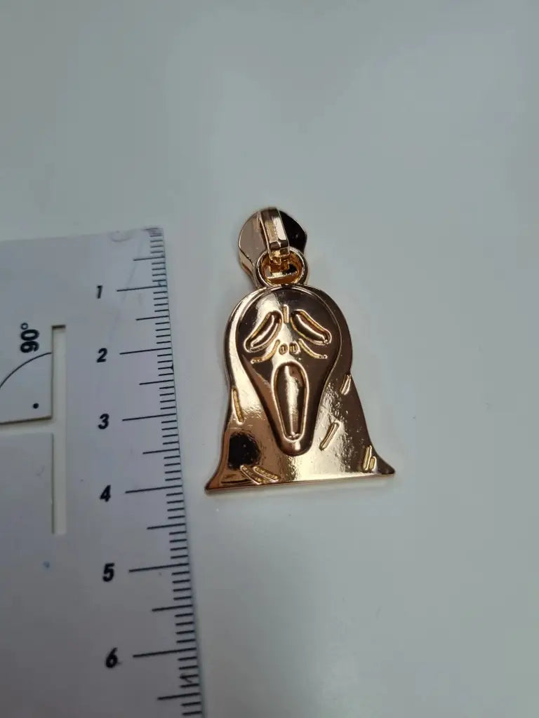 Zipper Schrei Regenbogen - Reißverschluss Schieber Gr.5