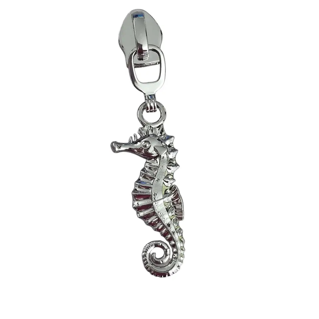 Zipper Seepferdchen Rainbow - Reißverschluss Schieber Gr.5