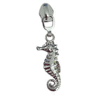 Zipper Seepferdchen Rainbow - Reißverschluss Schieber Gr.5
