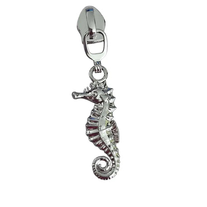Zipper Seepferdchen Rainbow - Reißverschluss Schieber Gr.5