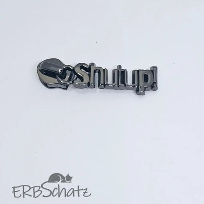 Zipper ’ShutUp’ - Gun Metal