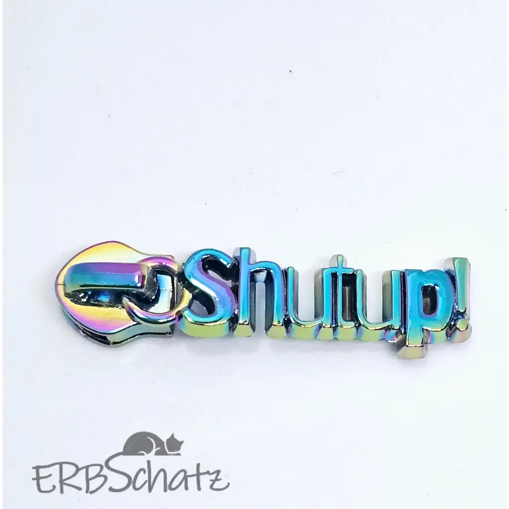 Zipper ’ShutUp’ - Rainbow