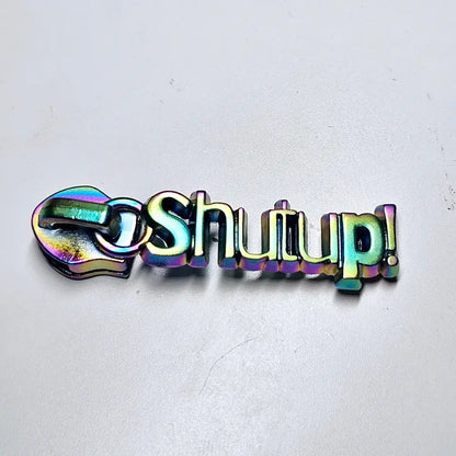 Zipper ’ShutUp’ Rainbow - Reißverschluss Schieber Gr.5