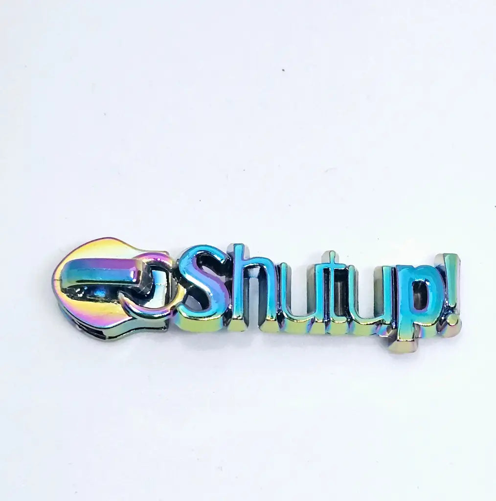Zipper ’ShutUp’ Rainbow - Reißverschluss Schieber Gr.5