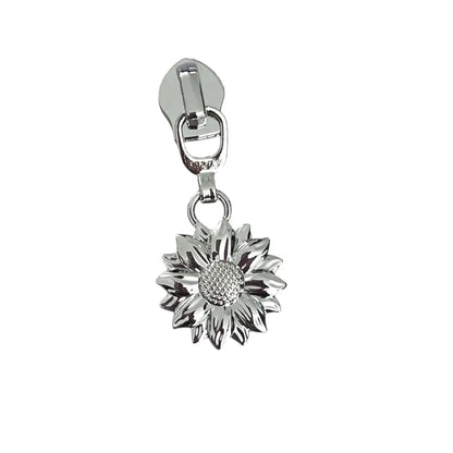 Zipper Sonnenblume Gold - Reißverschluss Schieber Gr.5