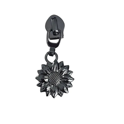 Zipper Sonnenblume Gold - Reißverschluss Schieber Gr.5
