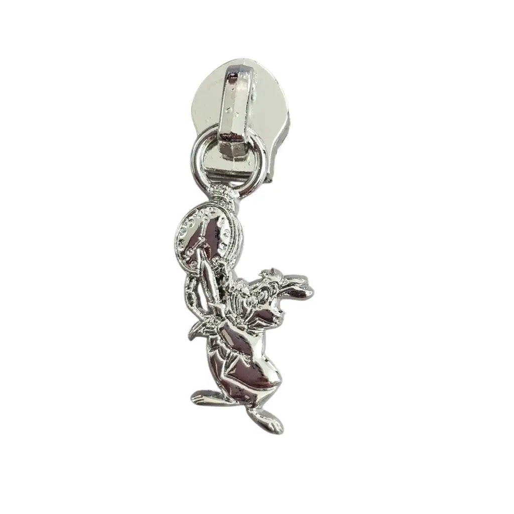 Zipper Time Bunny Rainbow - Reißverschluss Schieber Gr.5