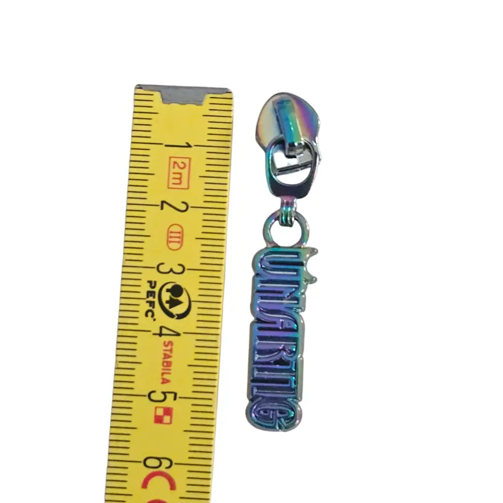 Zipper ’Unartig’ Rainbow - Reißverschluss Schieber Gr.5
