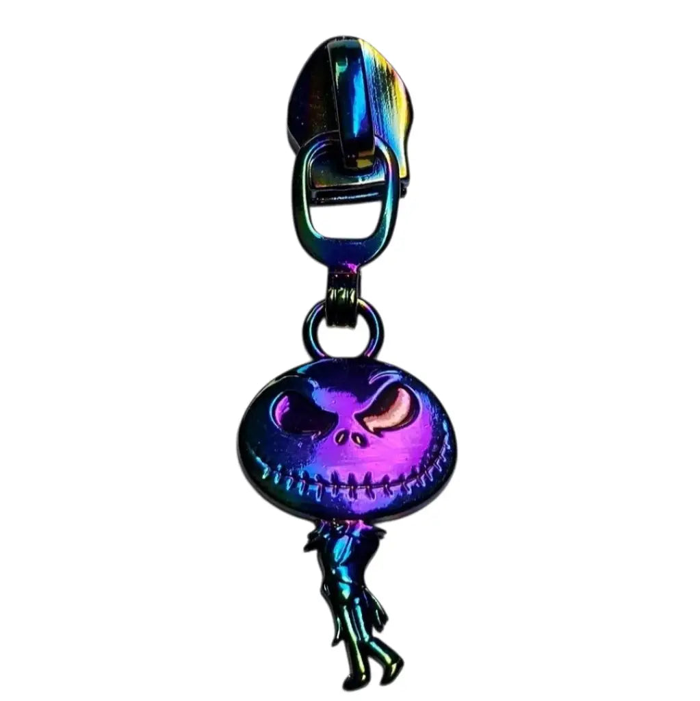 Zipper ZombieBoy Regenbogen - Reißverschluss Schieber Gr.5