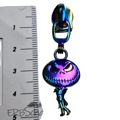 Zipper ZombieBoy Regenbogen - Reißverschluss Schieber Gr.5